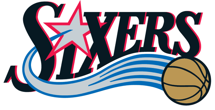 Philadelphia 76ers 1997-2008 Jersey Logo iron on paper